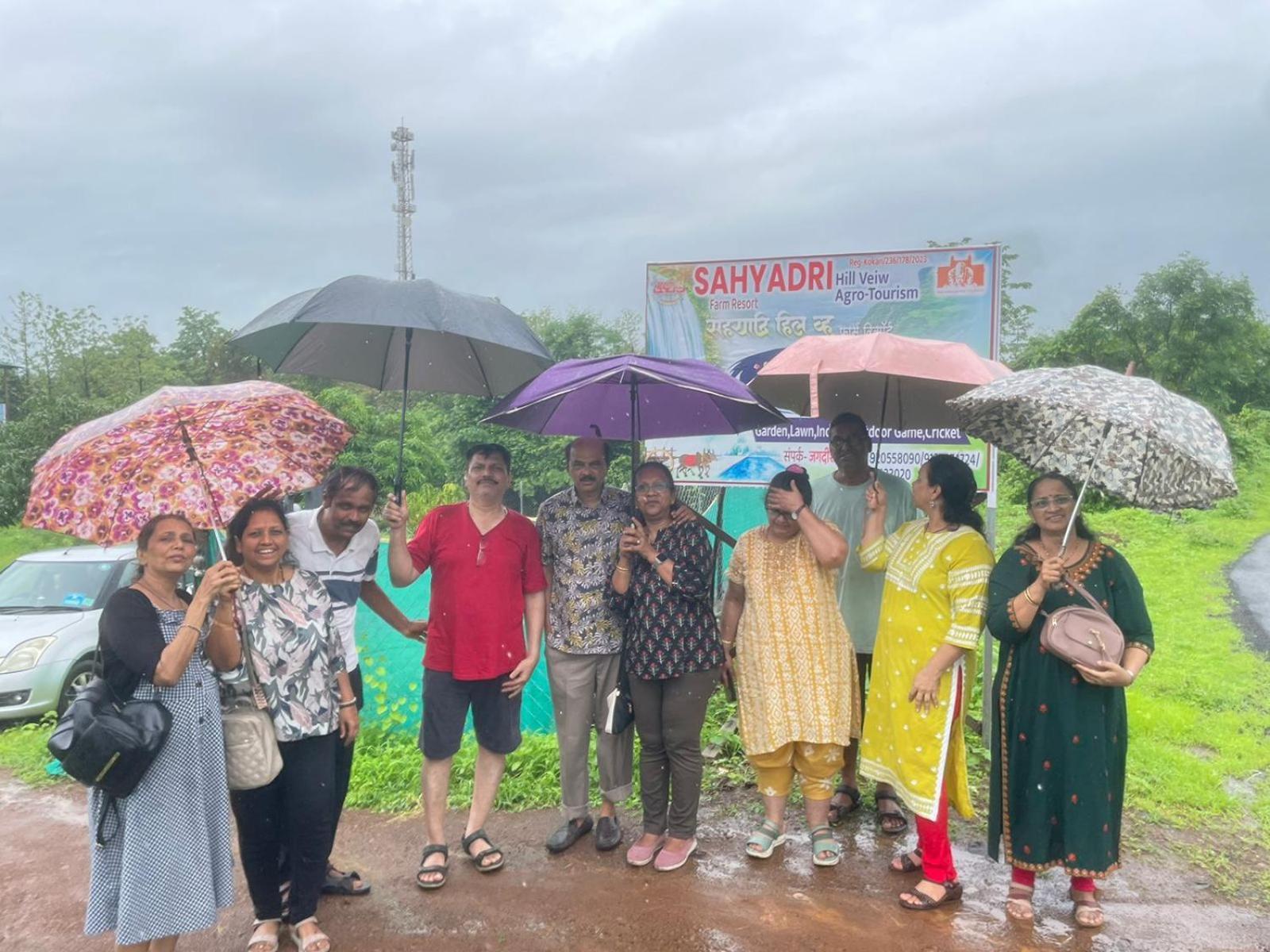Sahaydri Hill View Agro Tourism - Farm Resort Ghātghar Buitenkant foto